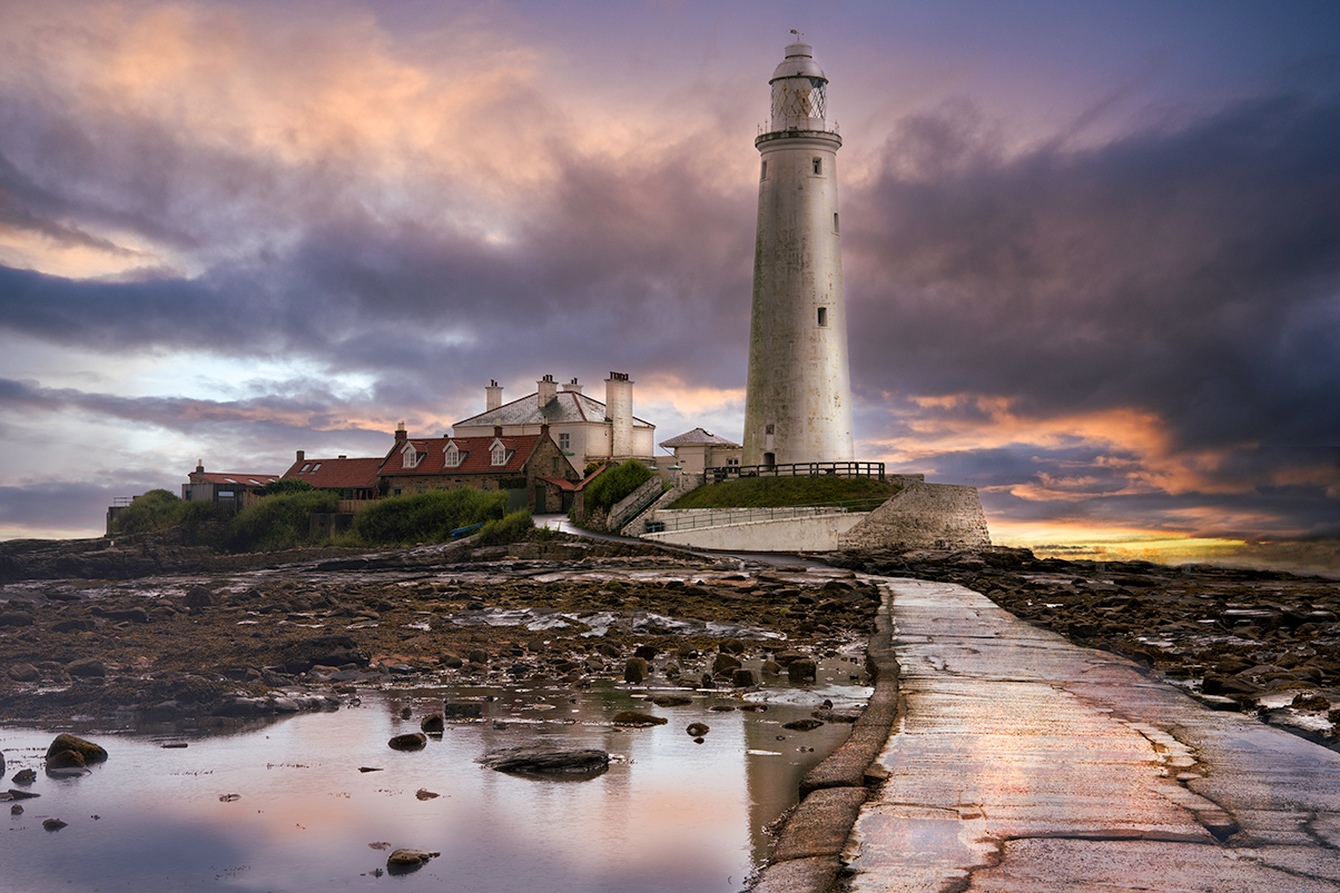 Buy this Fine Art Print of St. Mary's Lighthouse